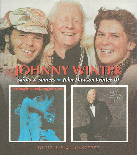 USED CD - Johnny Winter – Saints & Sinners / John Dawson Winter III