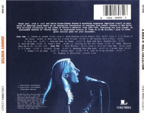 USED 2CD - Johnny Winter – A Rock N' Roll Collection