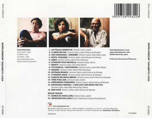 USED CD - Morelenbaum² / Sakamoto – Casa