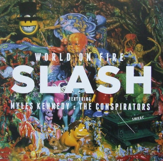 USED CD - Slash Featuring Myles Kennedy And The Conspirators – World On Fire