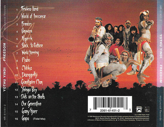 USED CD - Yothu Yindi – Freedom