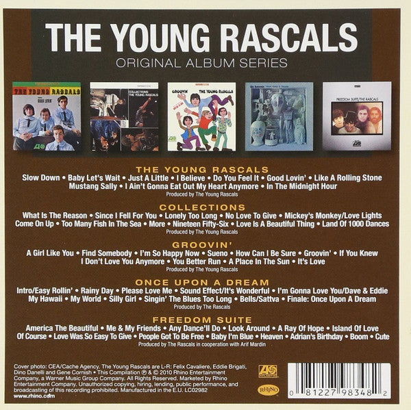 USED 5CD - The Young Rascals – Original Album Series
