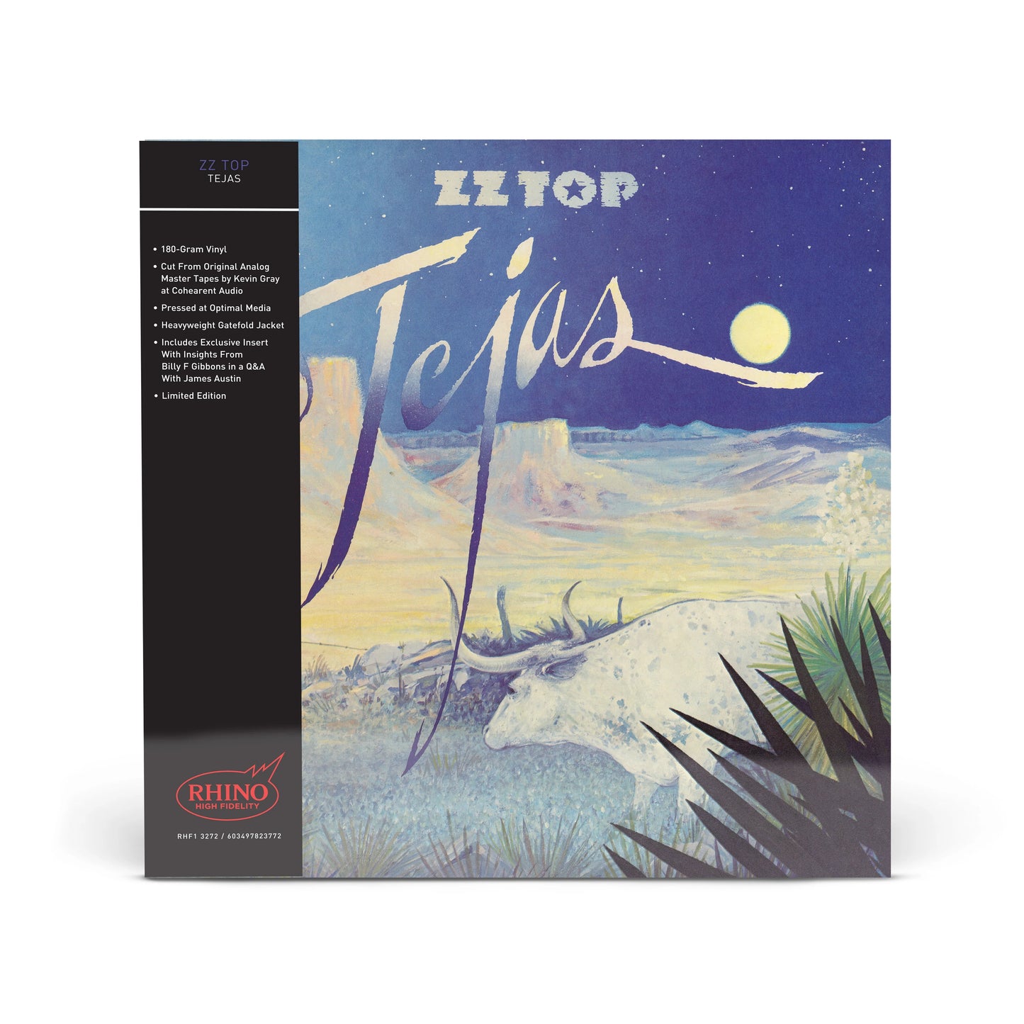 LP - ZZ Top - Tejas (Rhino High Fidelity)