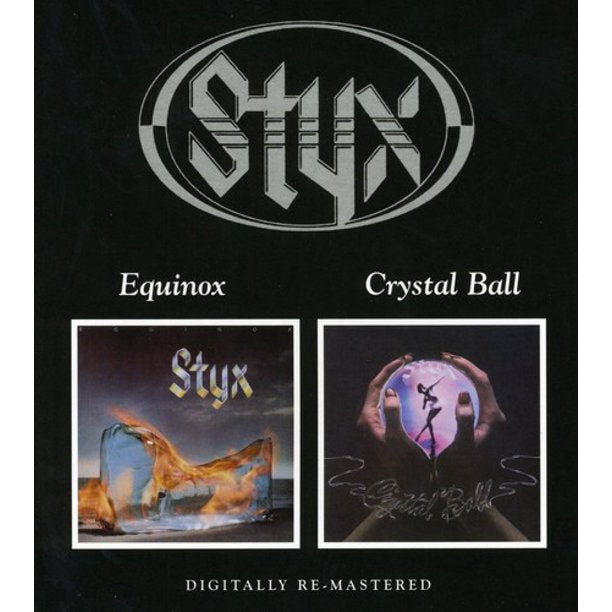 CD - Styx - Equinox / Crystal Ball – Encore Records Ltd