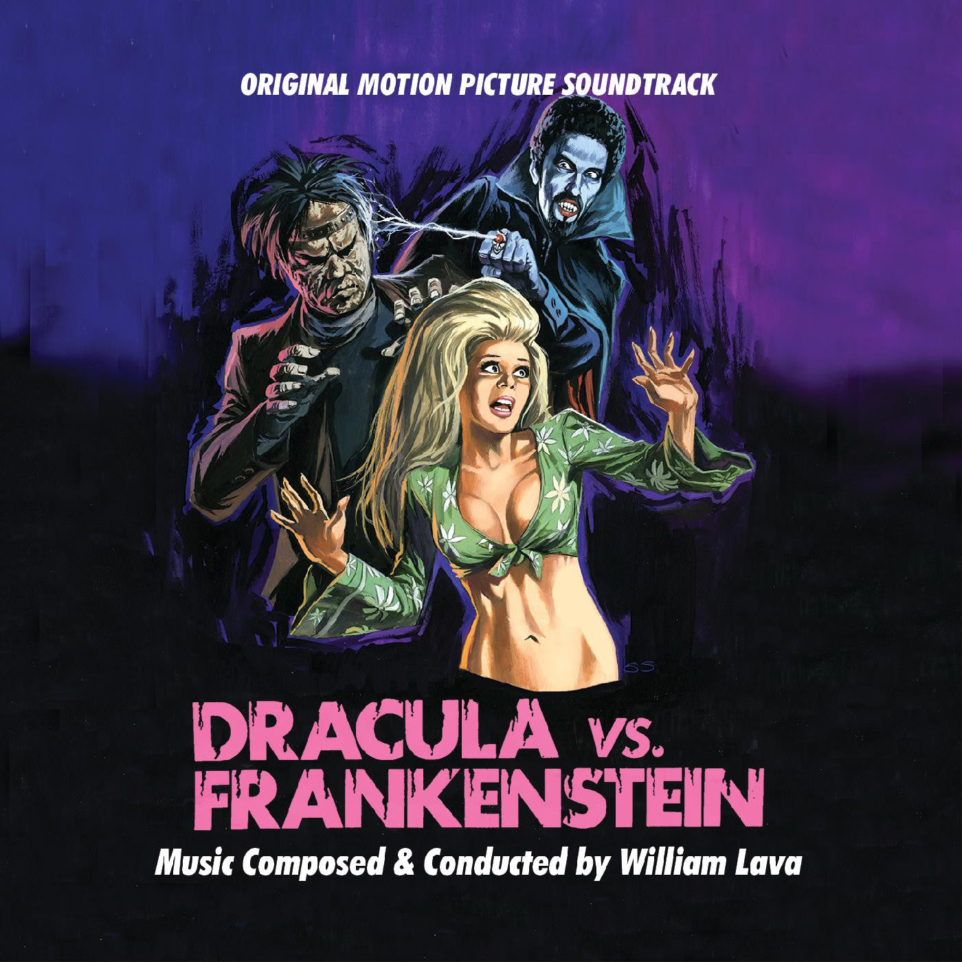 William Lava - Dracula Vs. Frankenstein - LP
