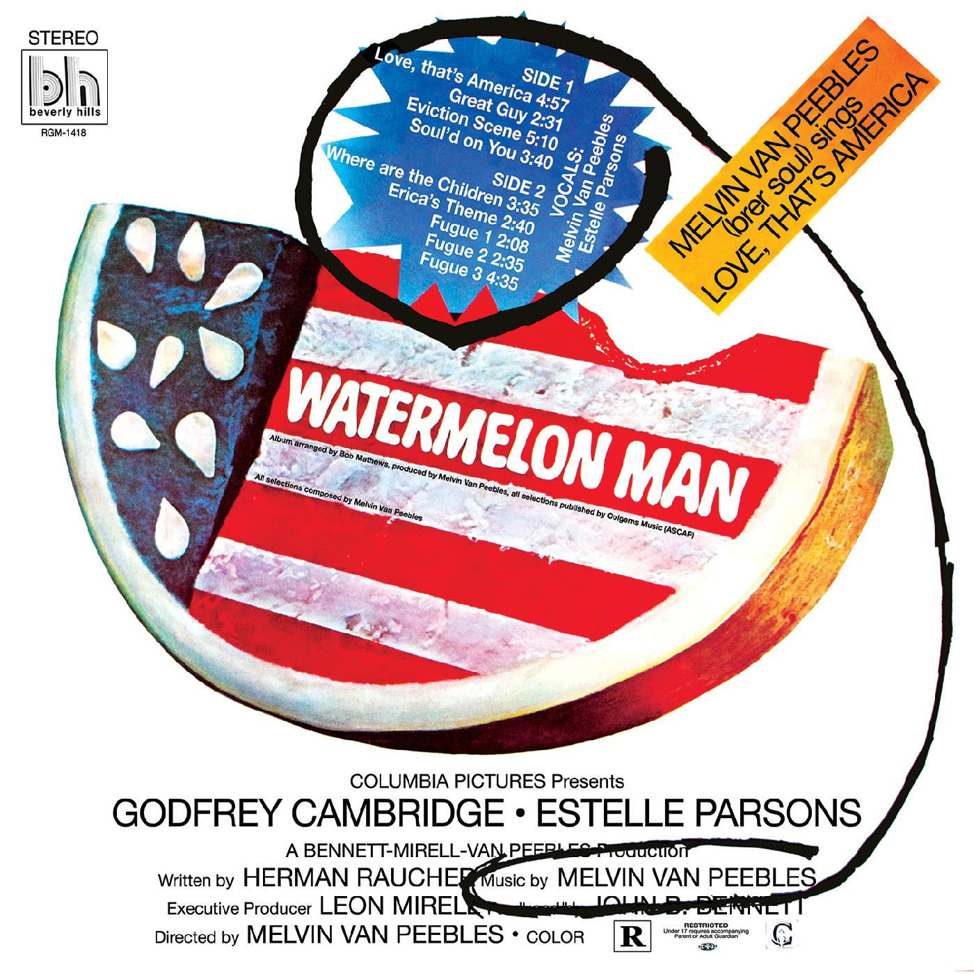 Melvin Van Peebles - Watermelon Man O.S.T - LP