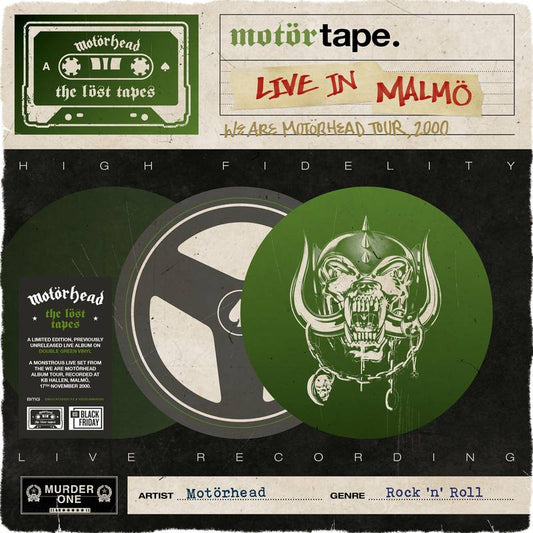 2LP - Motorhead - The Lost Tapes Vol.3 (Live in Malmo 2000)