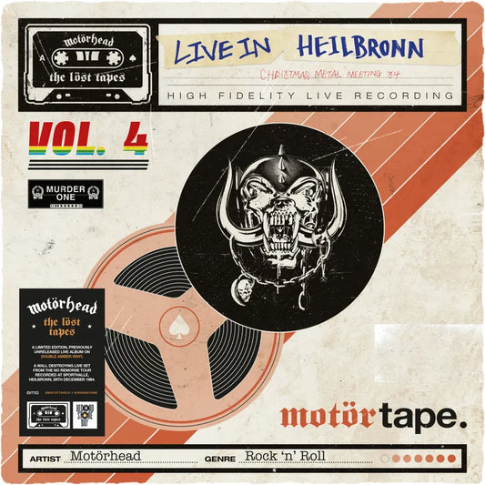 2LP - Motorhead - Lost Tapes, Vol. 4 (Live In Heilbronn 1984)