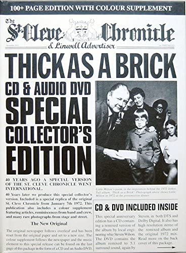 CD/DVD - Jethro Tull - Thick As A Brick (Steven Wilson Remix)