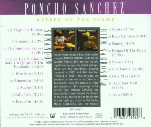 Pancho Sanchez - Keeper Of The Flame - USED 2CD