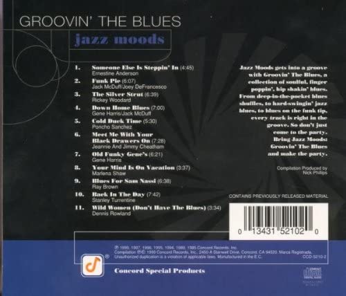 Various - Jazz Moods: Groovin' The Blues - USED CD