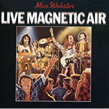 Max Webster - Live Magnetic Air - LP