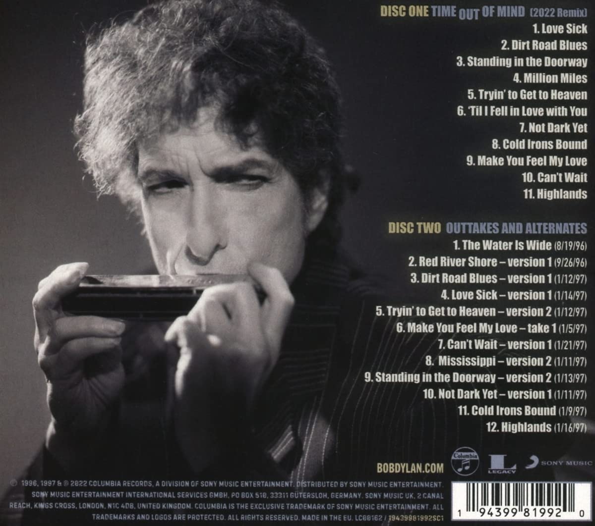 2CD - Bob Dylan - Fragments - Time Out Of Mind Sessions (1996-1997): The Bootleg Series Vol. 17