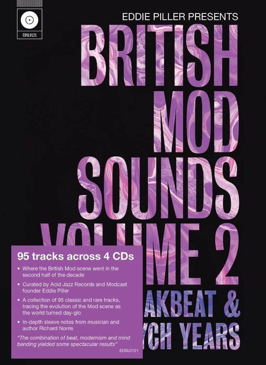 Eddie Piller Presents - British Mod Sounds Volume 2 - 4CD