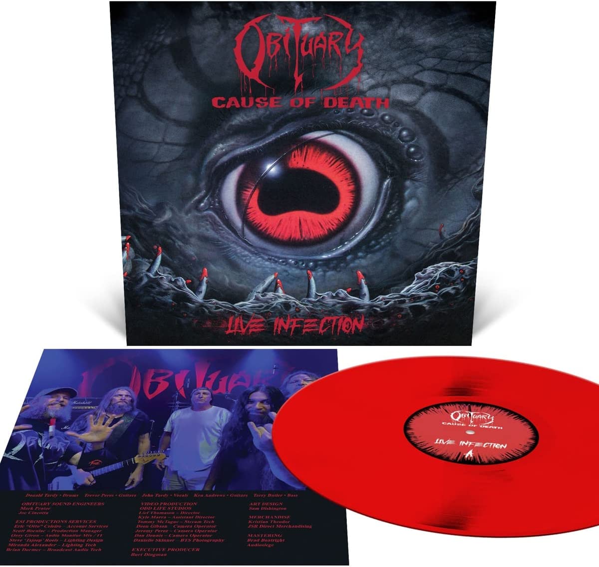 Obituary - Cause Of Death - Live Infection - LP