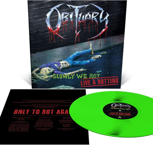 Obituary - Slowly We Rot - Live And Rotting - LP