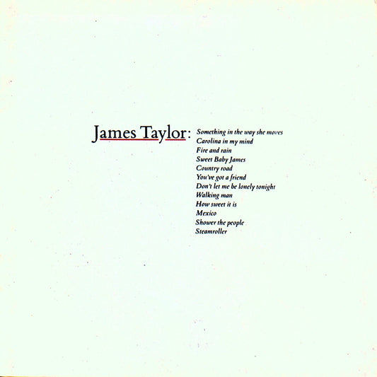 James Taylor - Greatest Hits - LP (Remastered)
