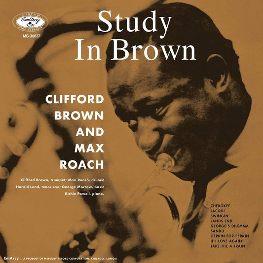 LP - Clifford Brown and Max Roach - A Study In Brown