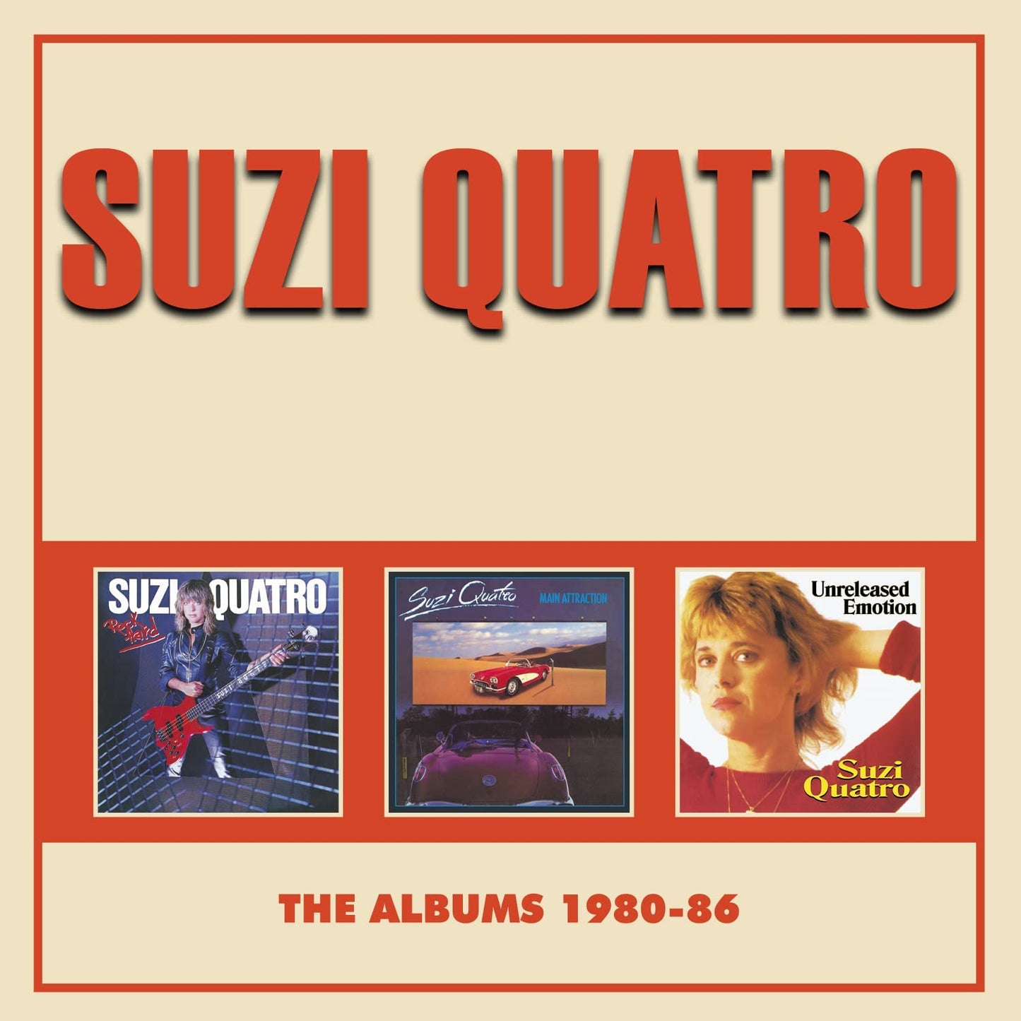 Suzi Quatro - The Albums 1980-1986 - 3CD