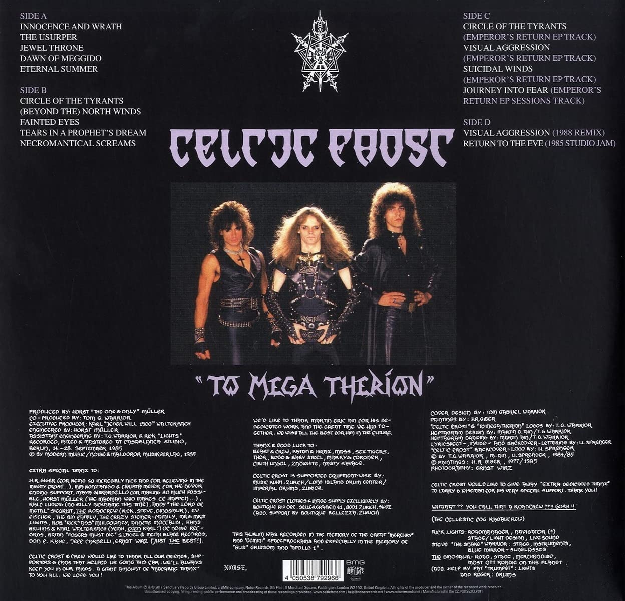 2LP - Celtic Frost - To Mega Therion