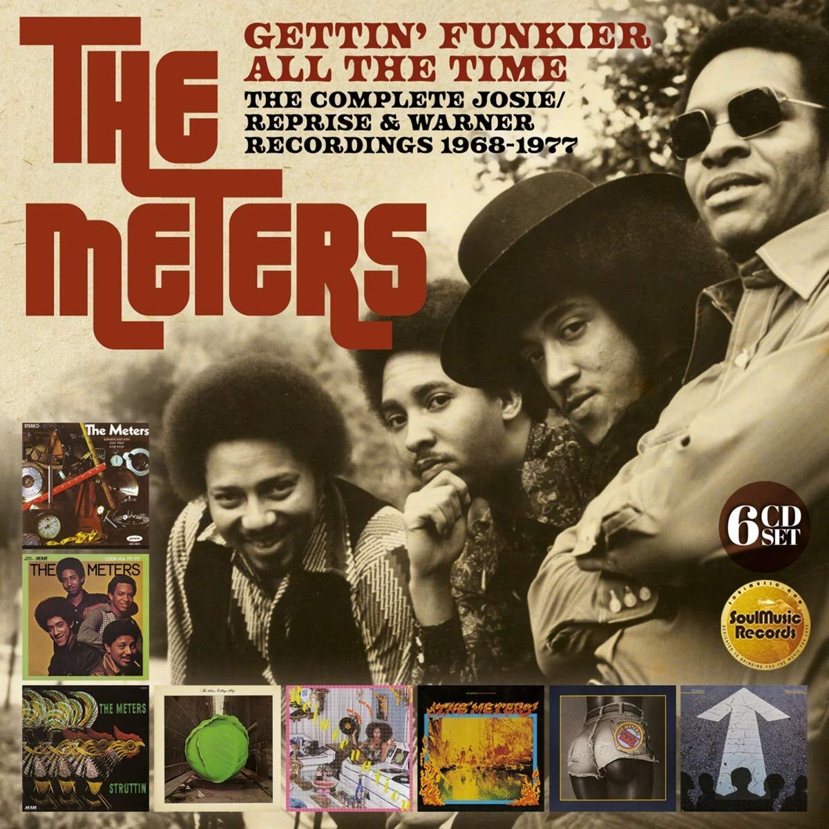 The Meters - Gettin' Funkier All The Time - 6CD