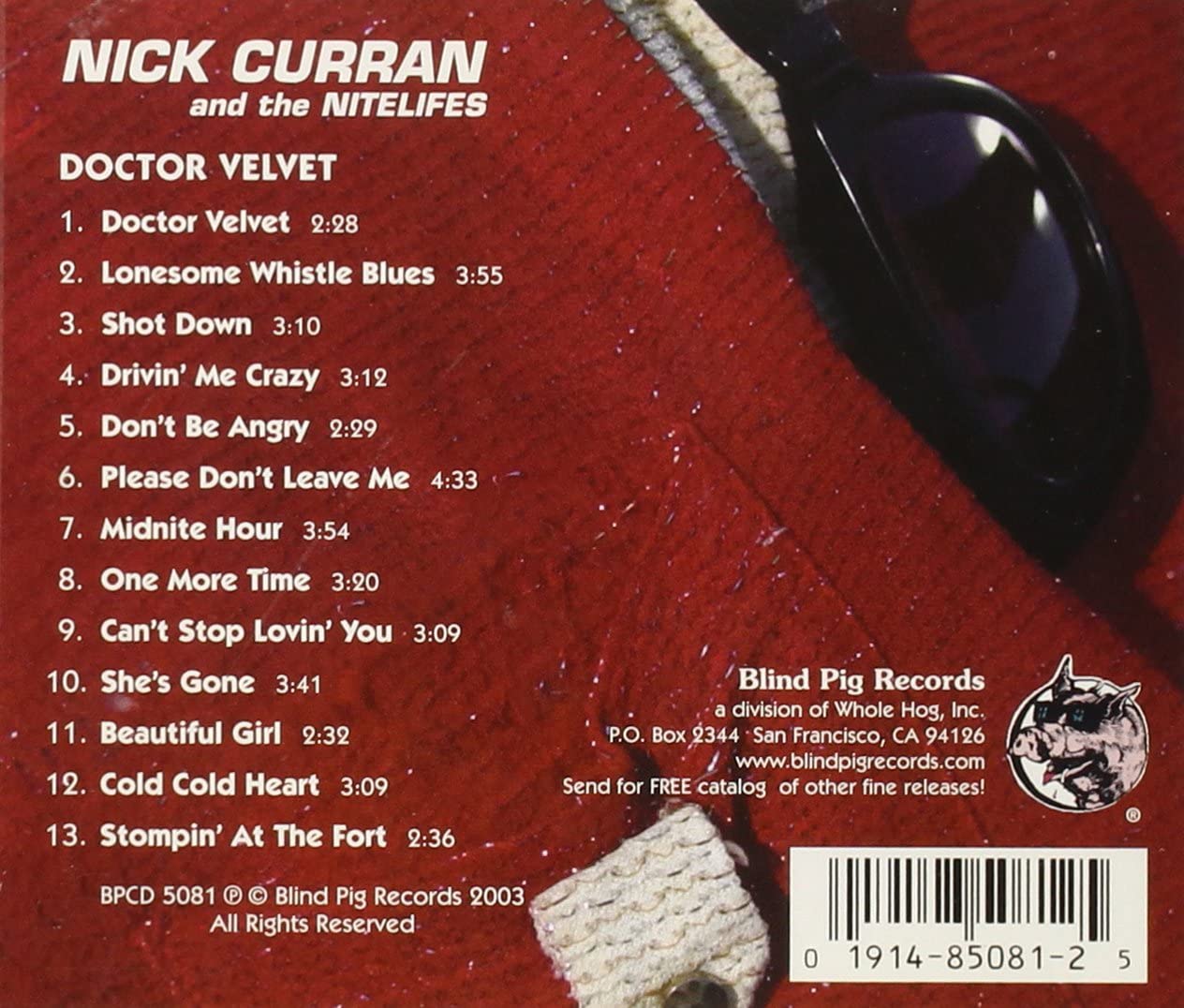 Nick Curran and the Nitelifes - USED CD