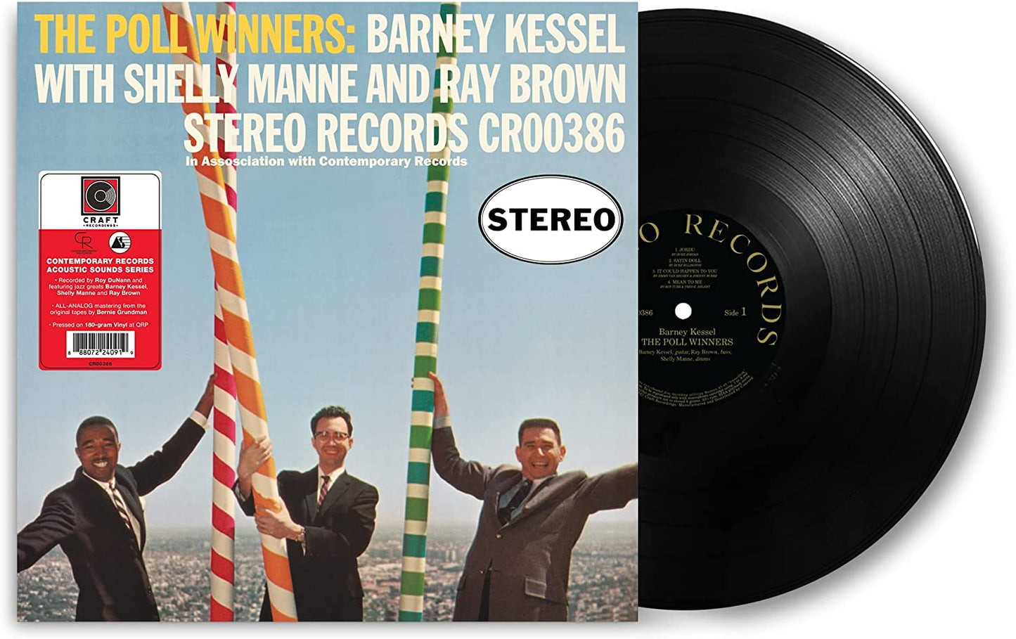 Barney Kessell, Shelly Manne and Ray Brown - The Poll Winners - LP