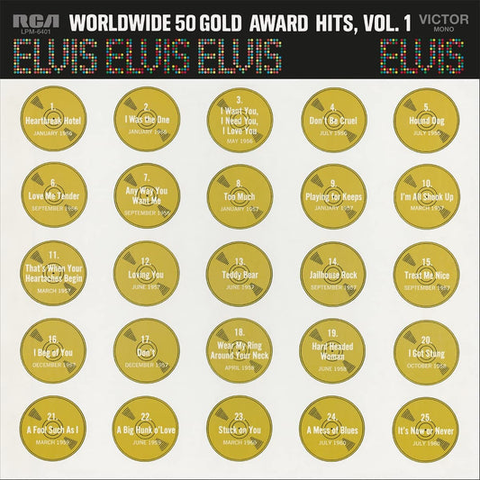 Elvis Presley - Worldwide 50 Gold Award Hits - 4LP