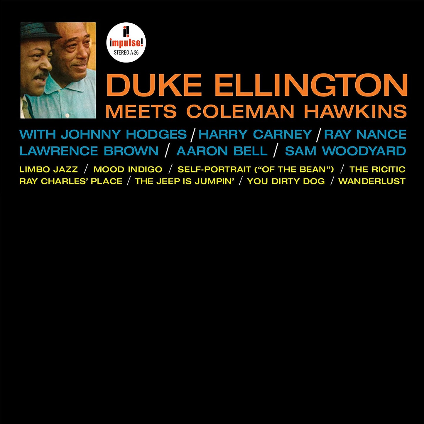 Duke Ellington Meets Coleman Hawkins - LP (Acoustic)