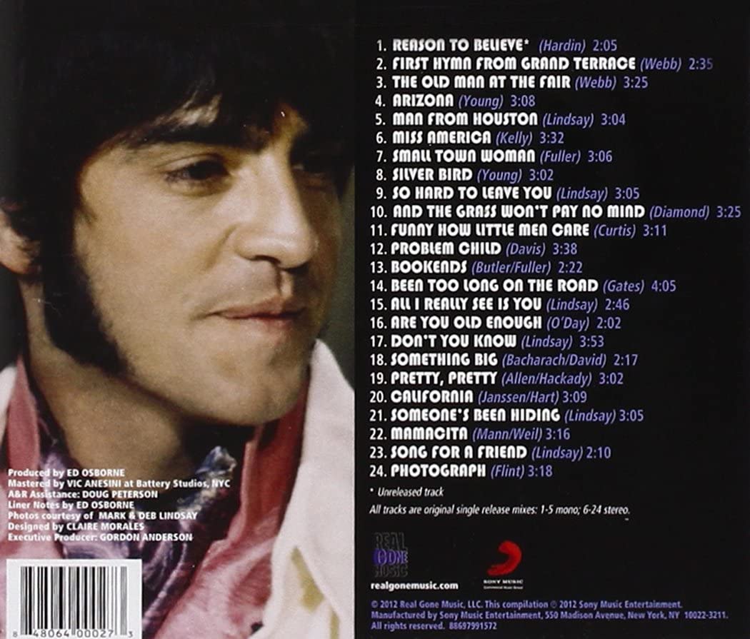 Mark Lindsay - The Complete Columbia Singles - CD