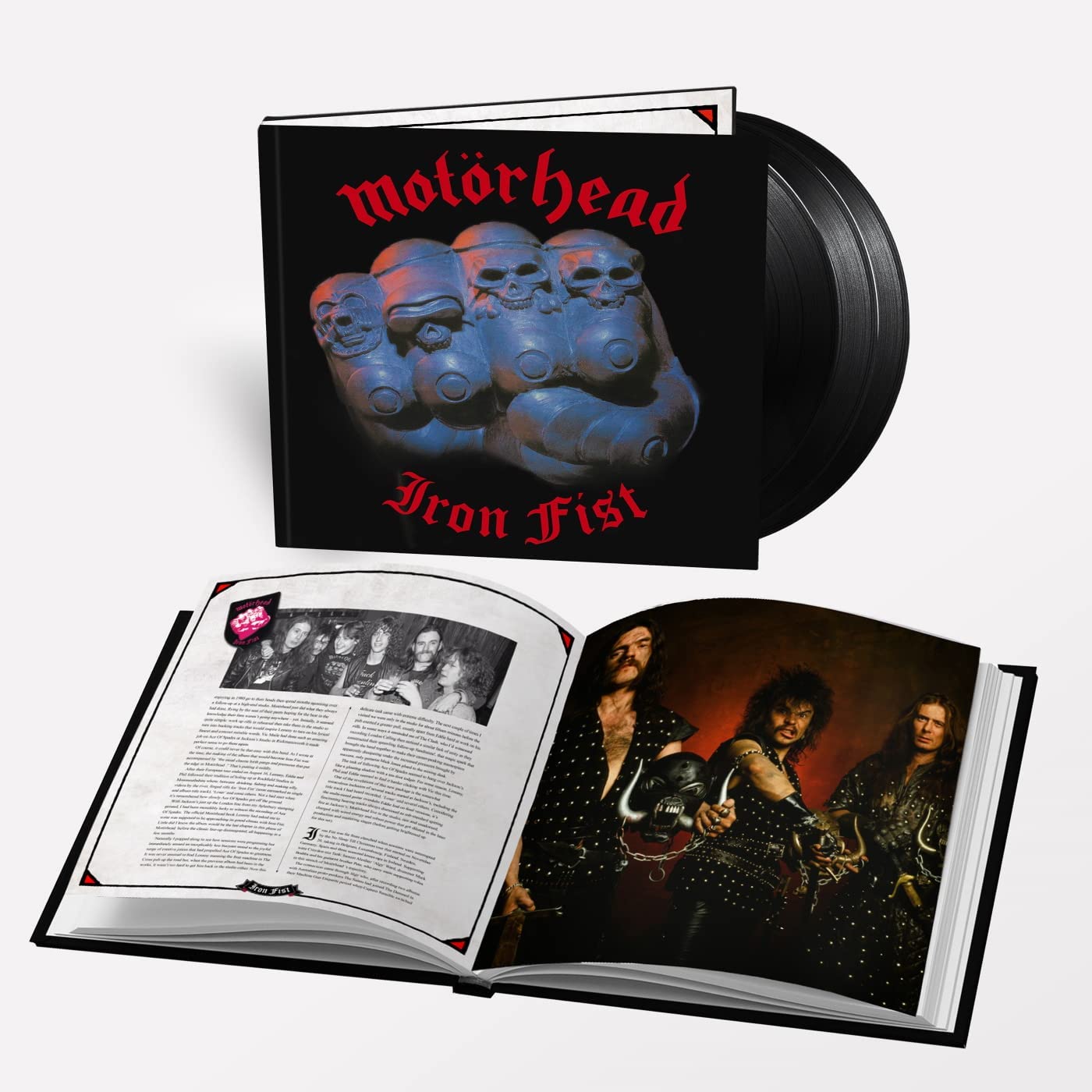 Motorhead - Iron Fist (40th Anniversary Limited Deluxe Edition) - 3LP