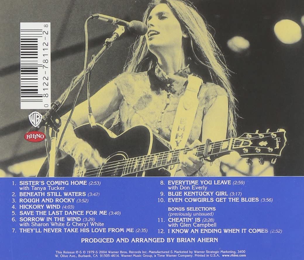 Emmylou Harris – Blue Kentucky Girl - USED CD