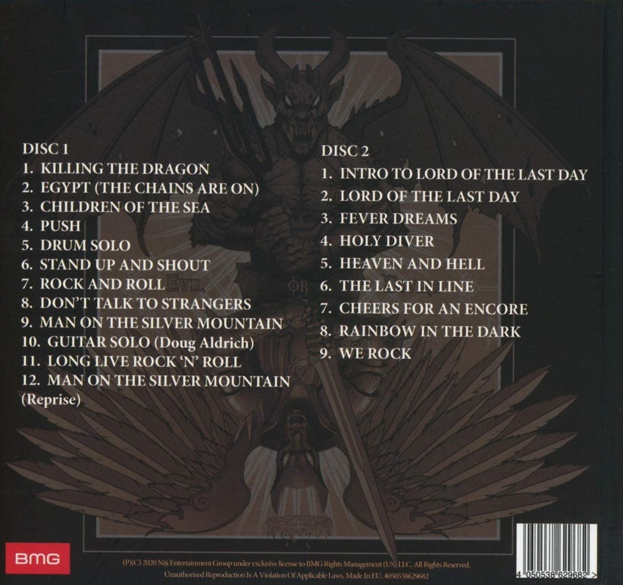 Dio - Evil Or Divine - 2CD