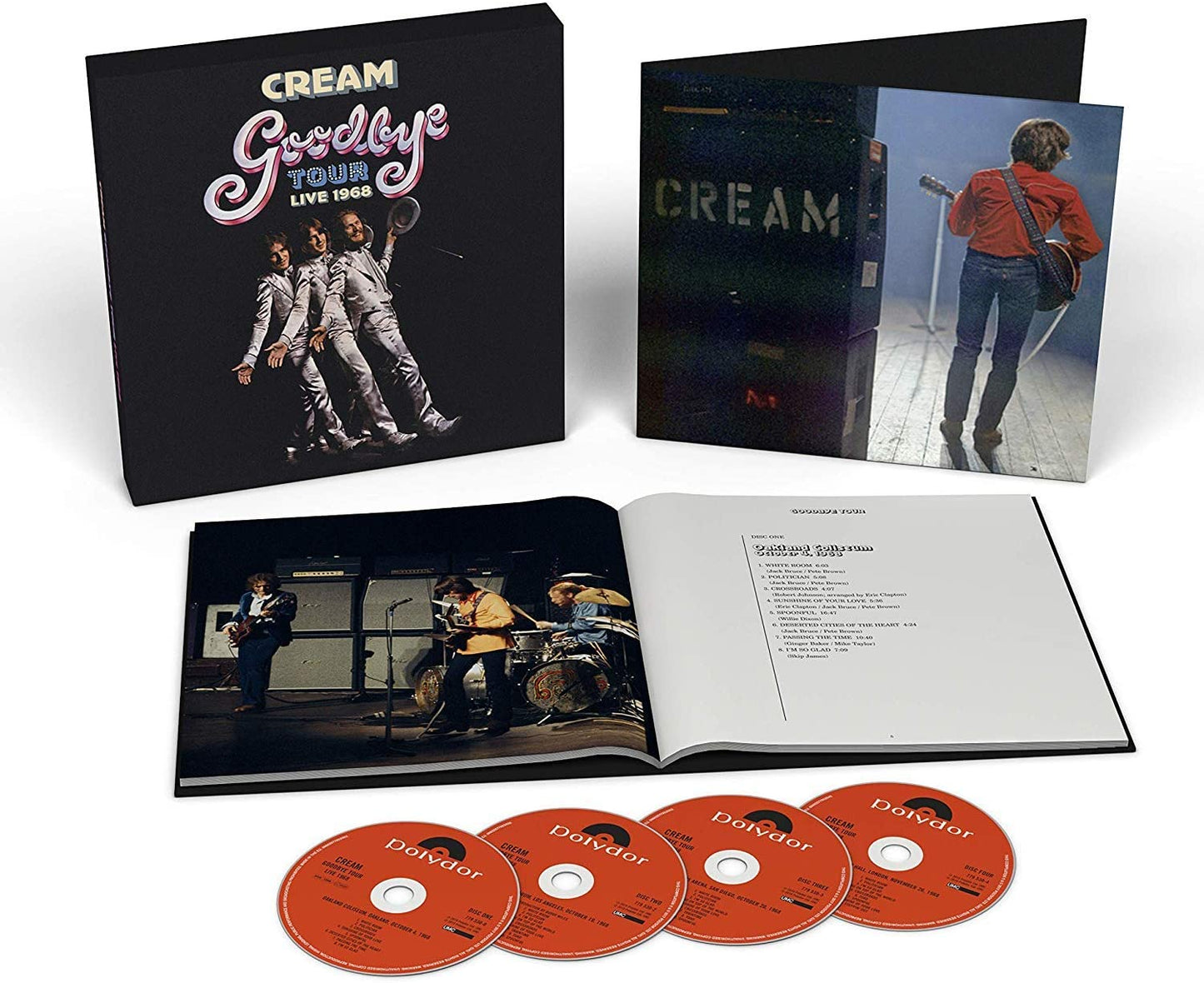 4CD - Cream - Goodbye Tour - Live 1968