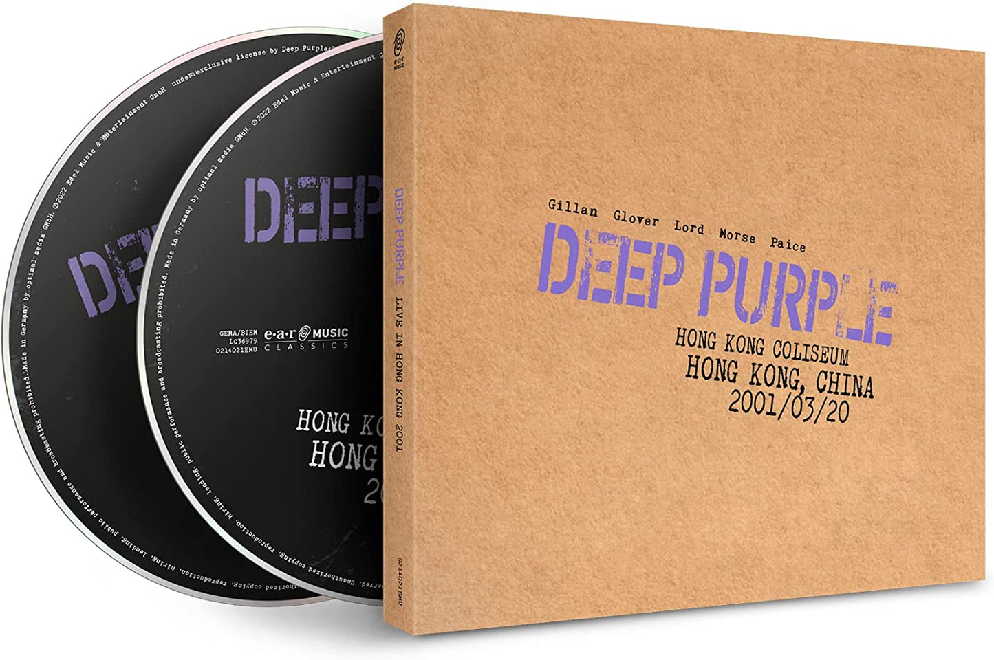 2CD - Deep Purple -  Live In Hong Kong