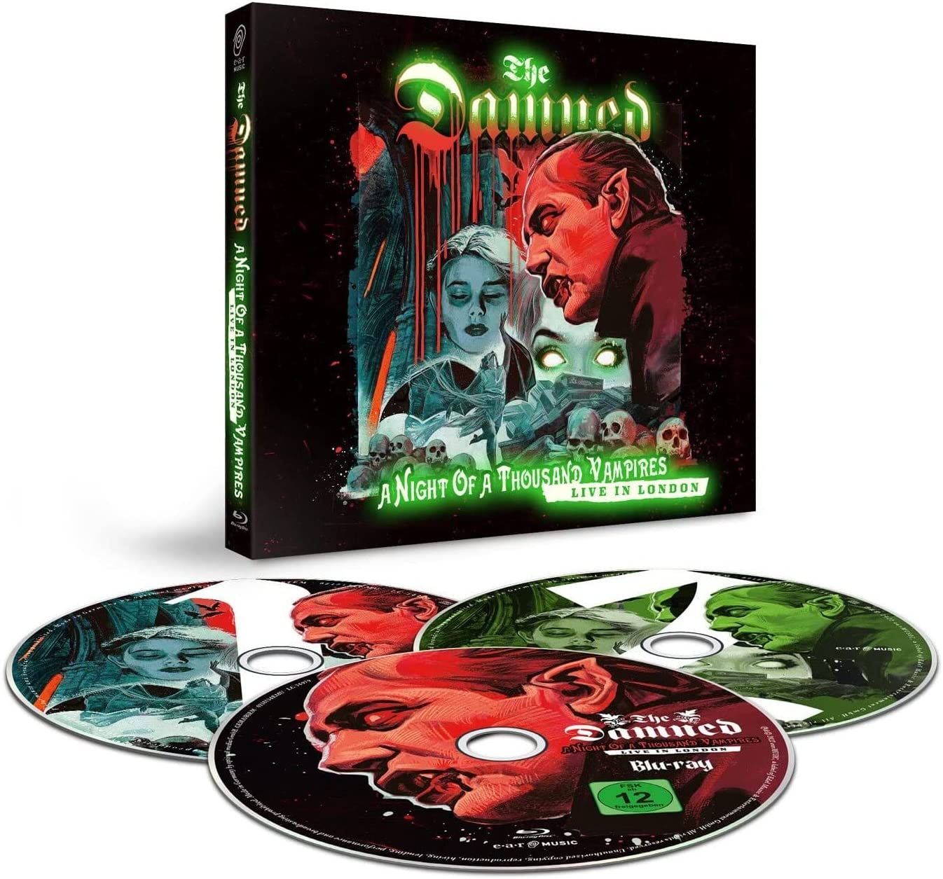 The Damned - A Night Of A Thousand Vampires - 2 CD/BluRay