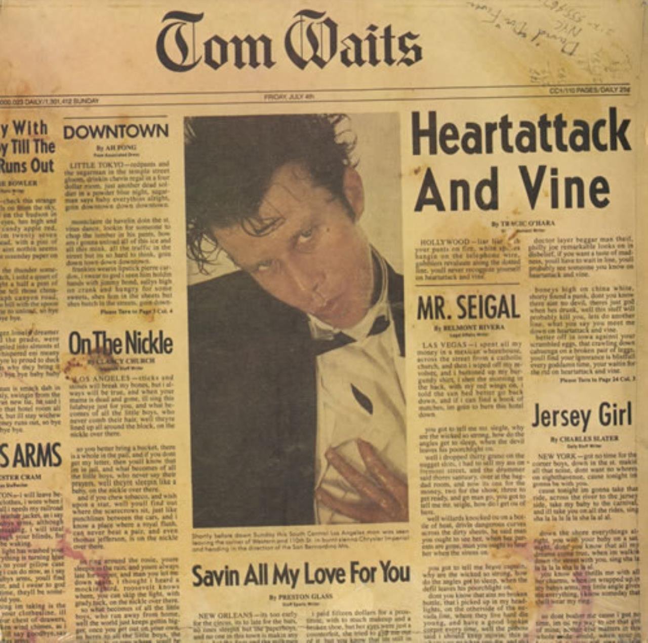 Tom Waits - Heartattack And Vine CD