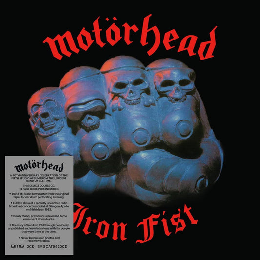 2CD - Motorhead - Iron Fist (40th)