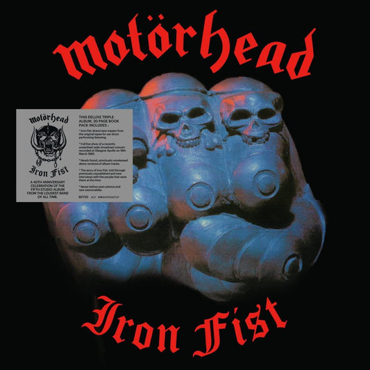 Motorhead - Iron Fist (40th Anniversary Limited Deluxe Edition) - 3LP