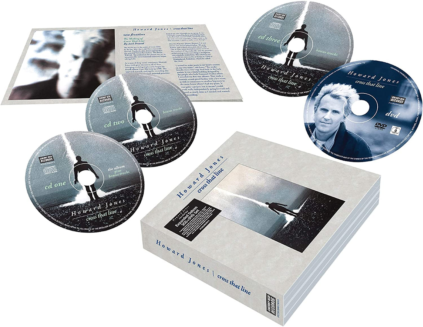 Howard Jones - Cross That Line - 3CD/DVD