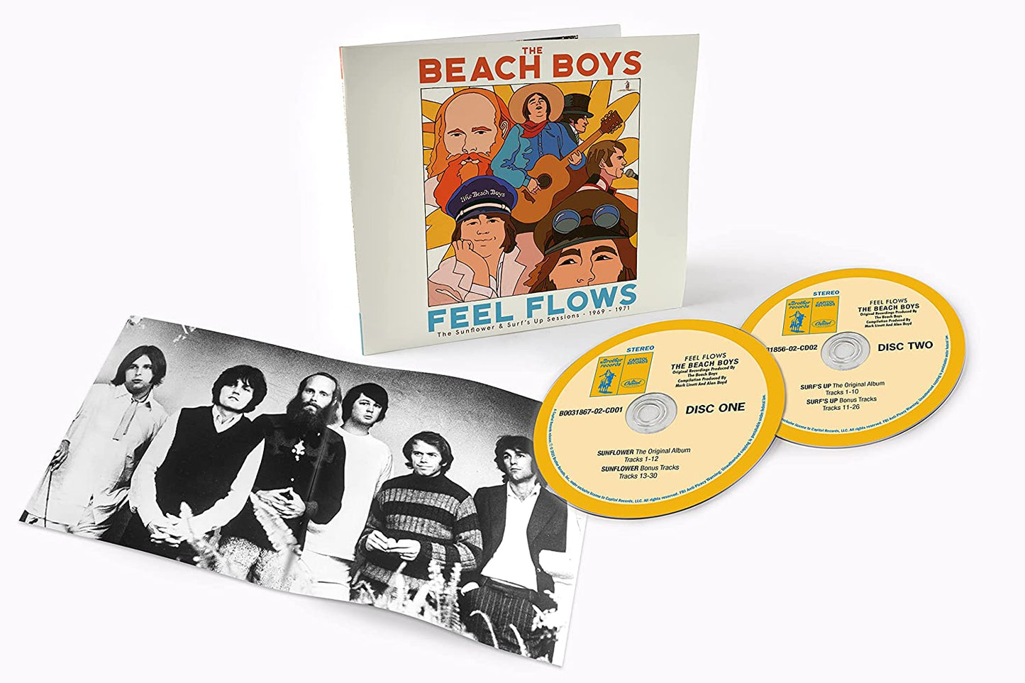 2CD - The Beach Boys - Feel Flows: The Sunflower/Surf's Up Sessions