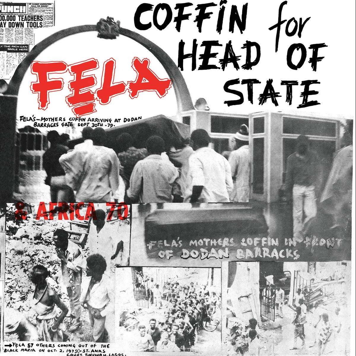 LP - Feli Kuti - Coffin For Head Of State