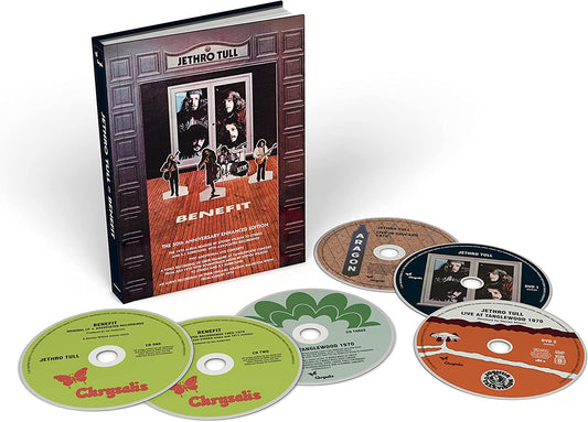 4 CD/2DVD - Jethro Tull - Benefit (The 50th Anniversary Enhanced Edition)