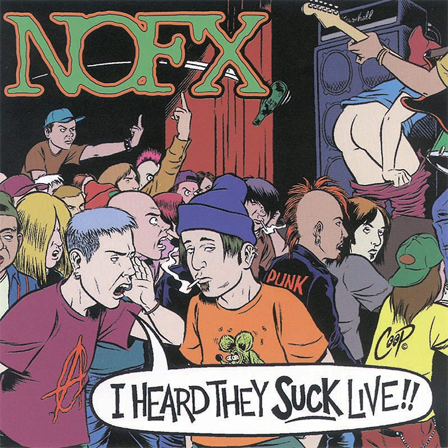 ミュージック NOFX DVD LP - NOFX - I Heard They Suck Live – Encore Records Ltd