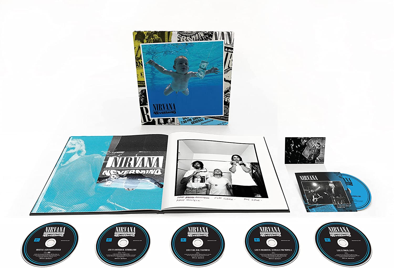 5CD/BluRay - Nirvana - Nevermind – Encore Records Ltd
