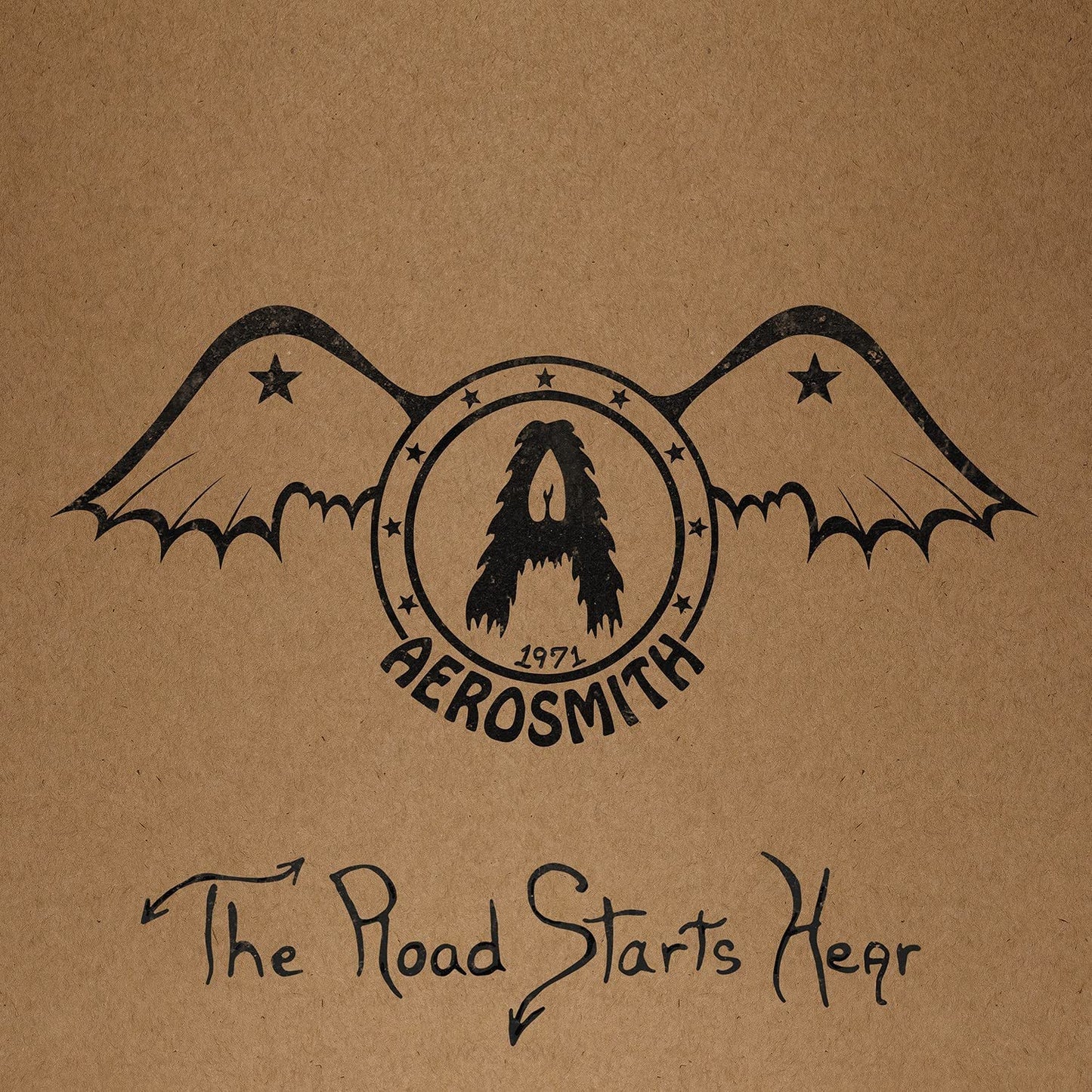 LP - Aerosmith - 1971: The Road Starts Hear