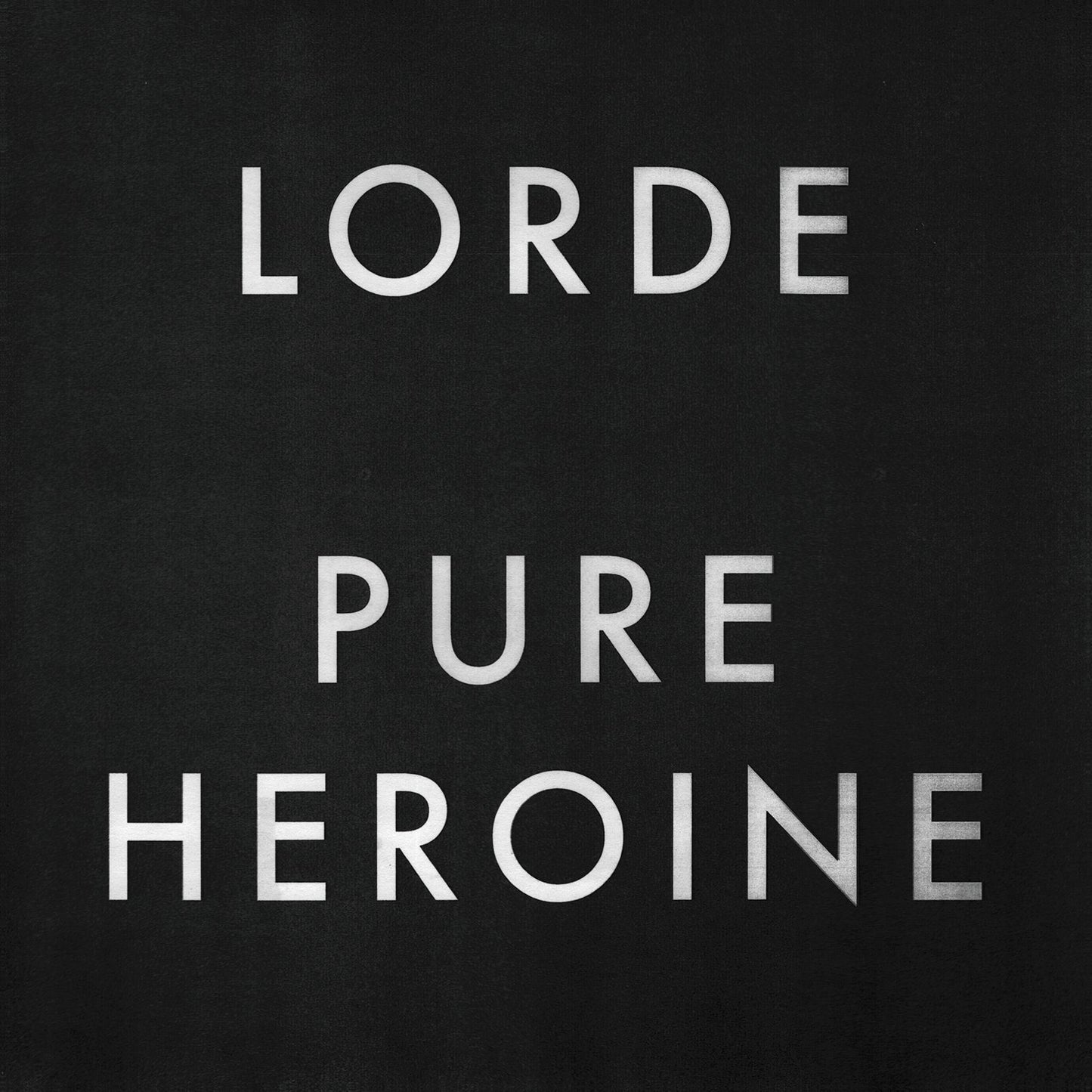 CD - Lorde - Pure Heroin