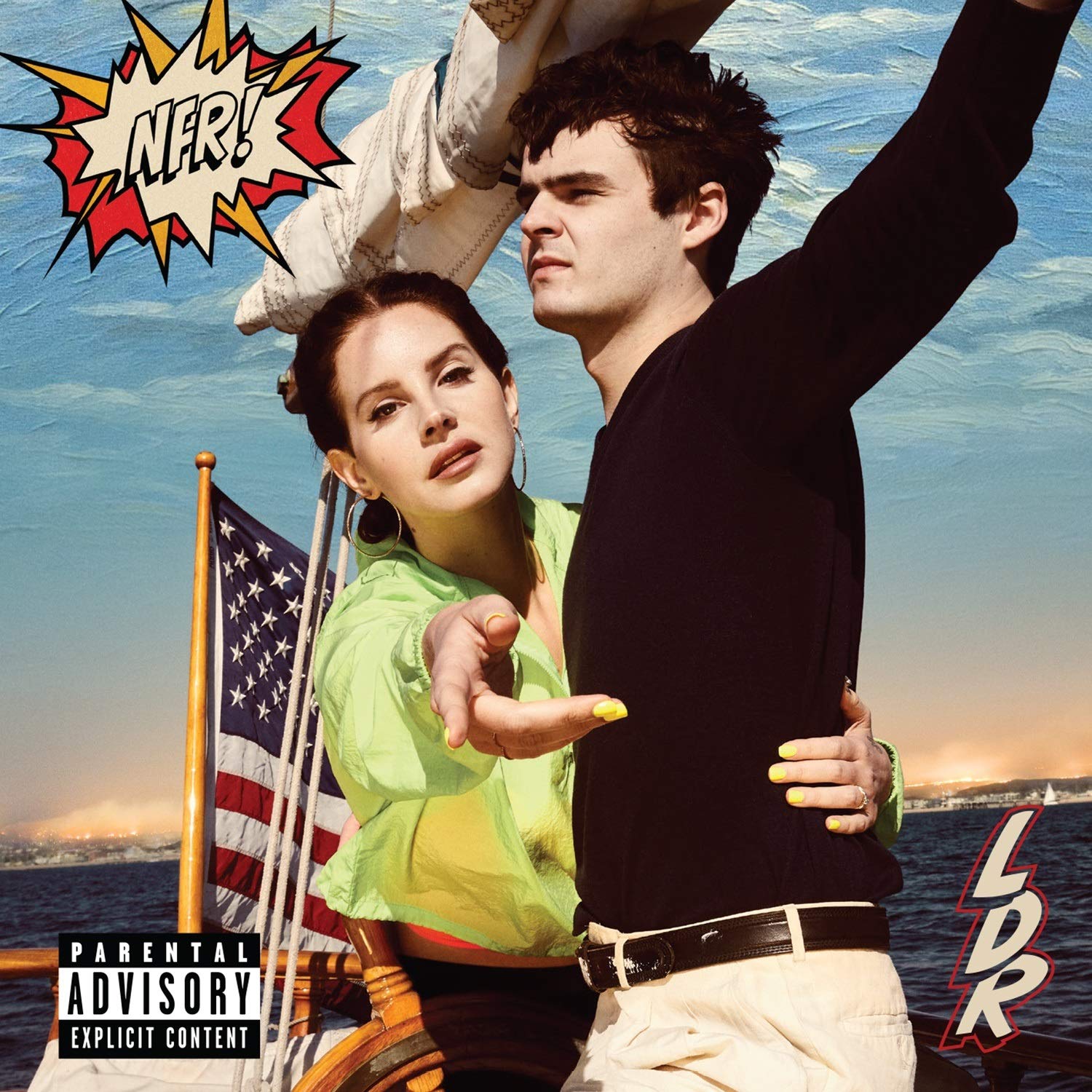 Norman Fucking Rockwell! artwork