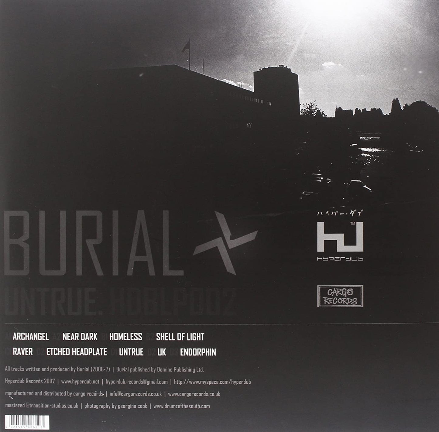 2LP - Burial - Untrue