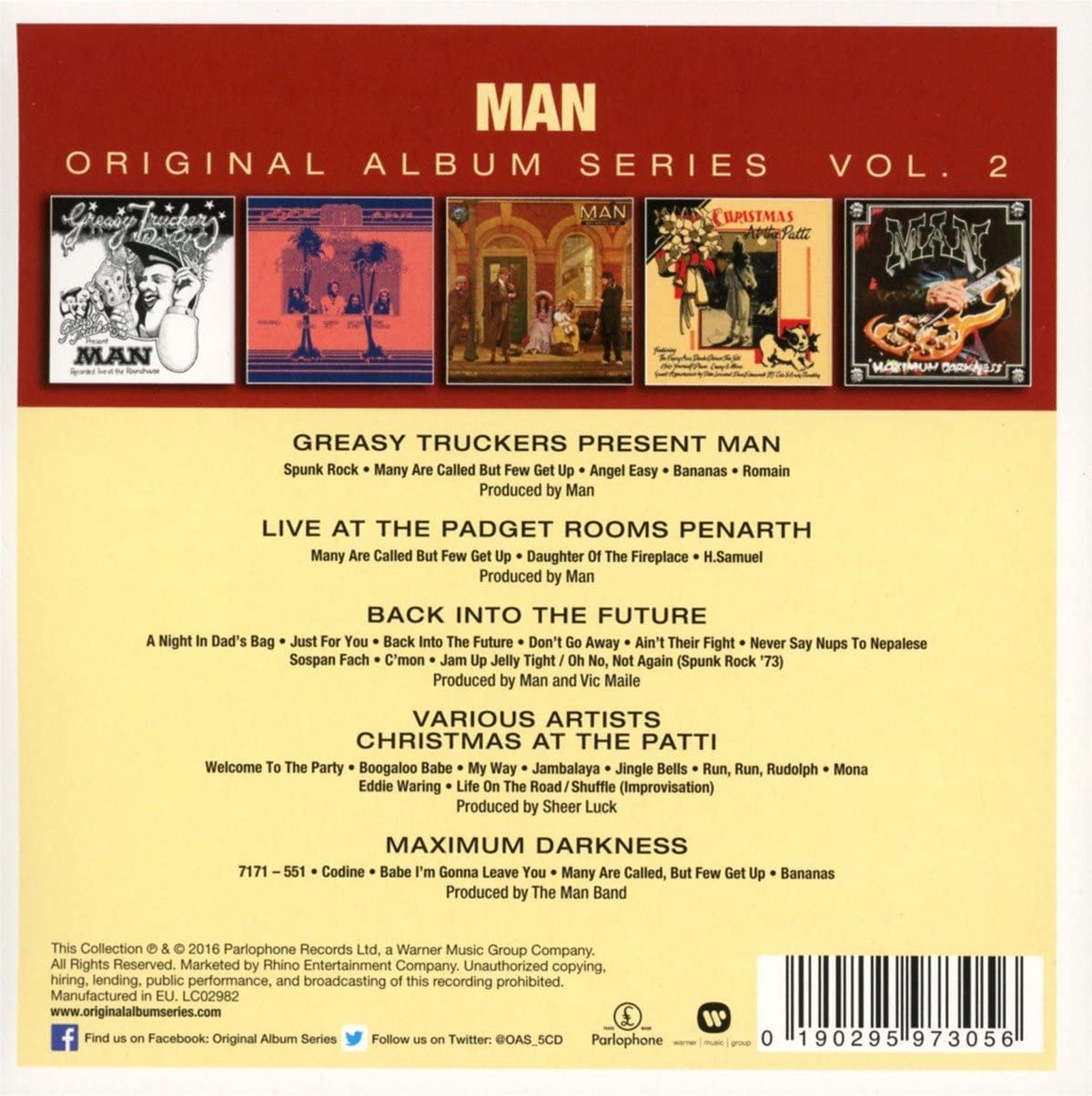 Man - Original Album Series Vol. 2 - 5CD